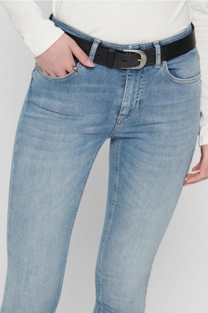 ONLBLUSH MID SK ANK RAW JEA REA1467 15162363 Light Blue Denim